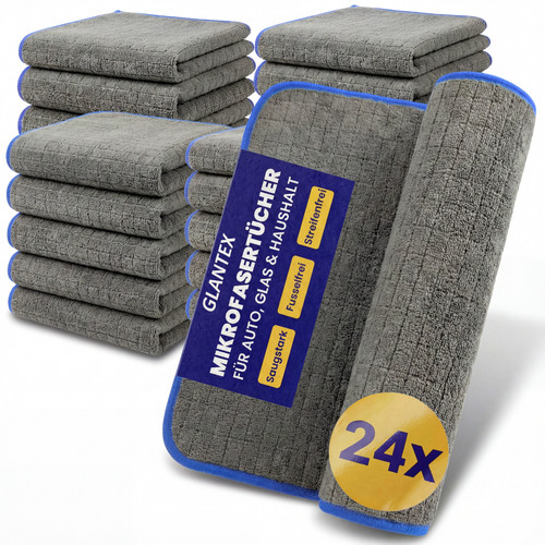 24x mikrofasertuch auto - 24x,