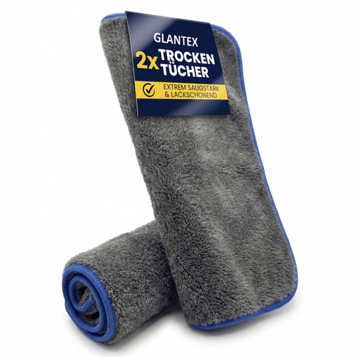 Auto trockentuch 800gsm - 2x,