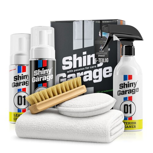 Shiny garage set leather - set,