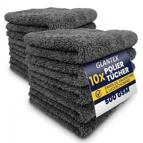10x auto poliertuch - 10x, 500gsm
